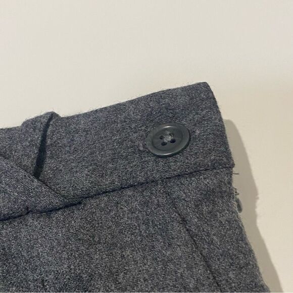 Vintage Talbots made Of Italian Fabric 100% Wool Pants Gray Women's Size 10 - Picture 6 of 15